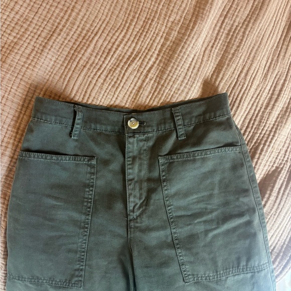 VELVET BY GRAHAM & SPENCER BRYLIE PANTS SIZE 2 COLOR MOSS - Picture 3 of 8